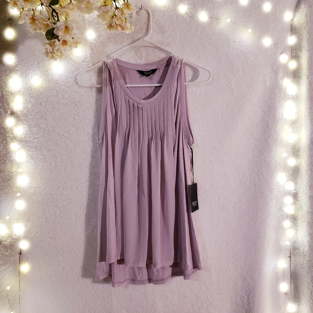 Simply Vera Lavendar Blouse/Tank Top